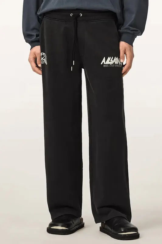 AllSaints spodnie dresowe męskie bawełniane CHROMIUM