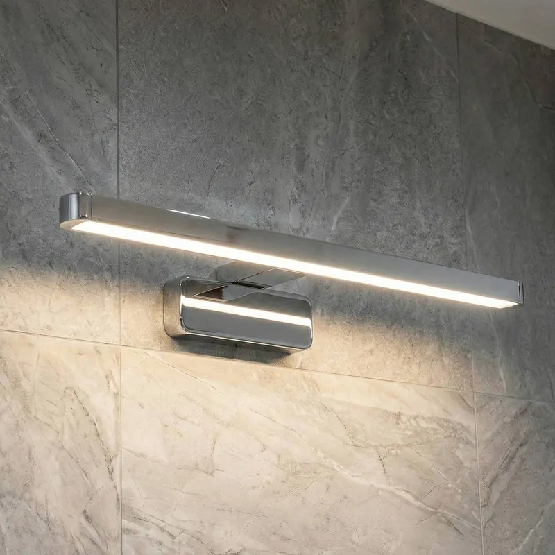Kinkiet LED OSRAM ORBIS DISC BAR, chrom, 40 cm, IP44, CCT