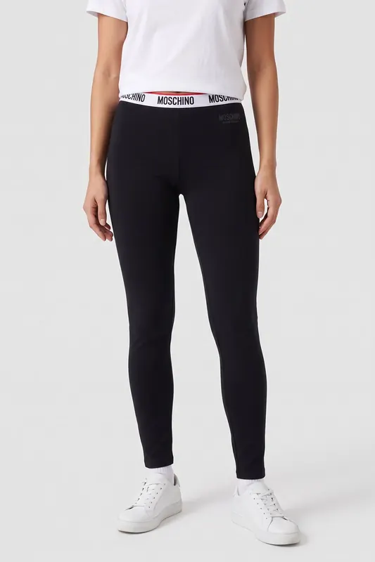 Moschino Home Pants Black Maat: XL | Leggings Outlet | Dames | Zwart