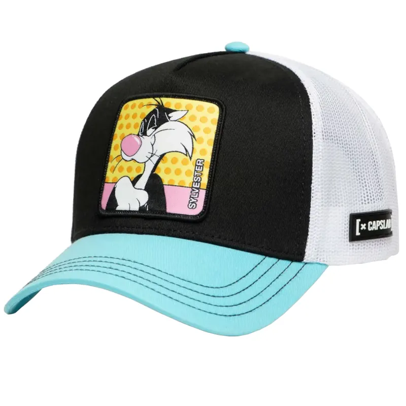 Capslab X Looney Tunes CL-LOO11-1-CT-SYL, Męskie, Czarne, czapki z daszkiem, bawełna, rozmiar: One size