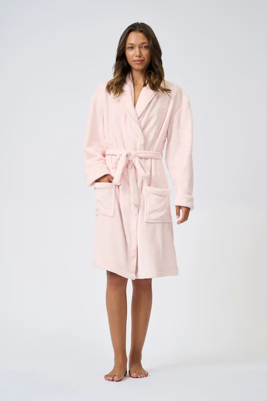 Ted Baker Rachel 1pk Dressing Gown Pink Dogwood Maat: M | Badjassen Outlet | Dames | Roze