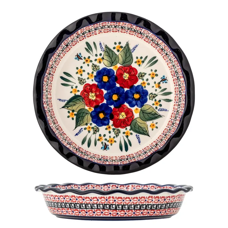 Kamionkowy talerz do serwowania ø 26,5 cm Florist – Bloomingville