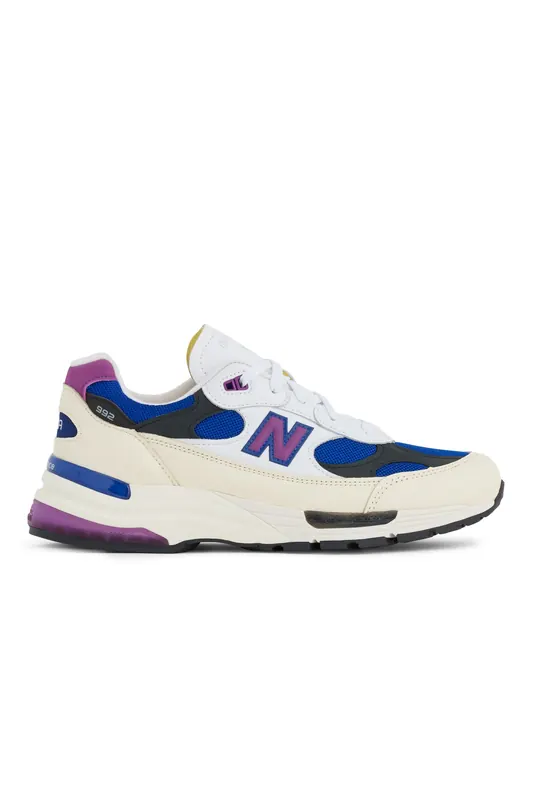 New Balance Unisex Made In Usa 992 White Maat: 45 | Hardloopschoenen Outlet | Unisex | Wit