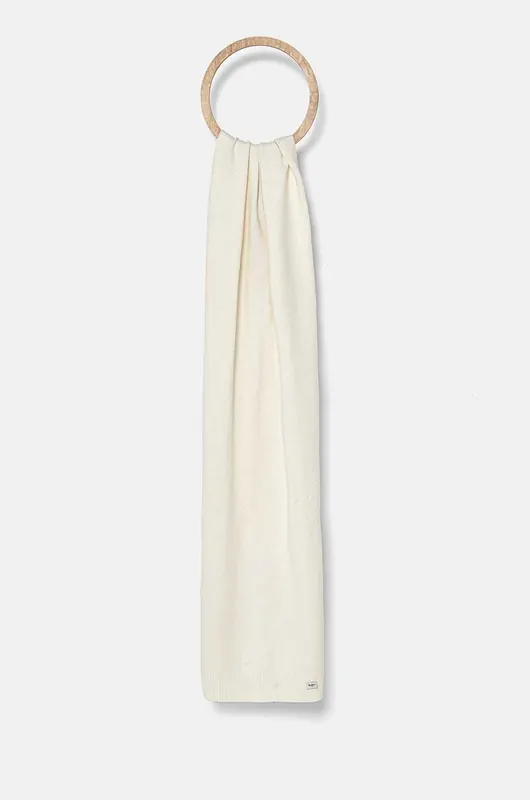 Pepe Jeans szalik z domieszką wełny YELA SCARF