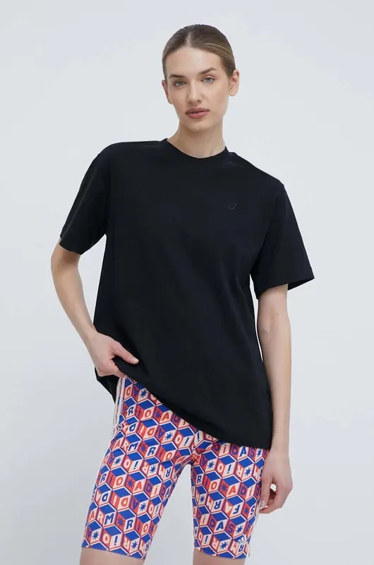 New Balance t-shirt bawełniany WT41501BK