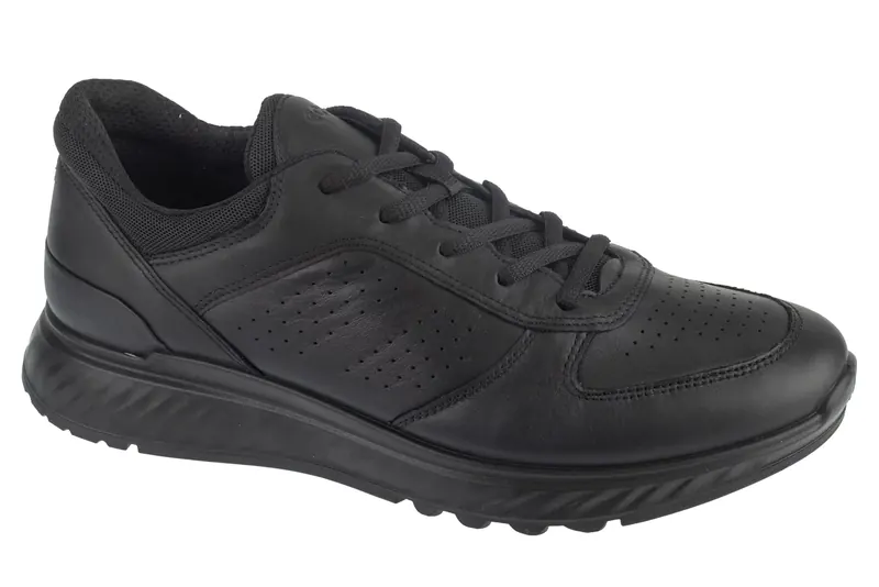 Ecco Exostride 83531401001, Męskie, Czarne, buty sneakers, skóra licowa, rozmiar: 41