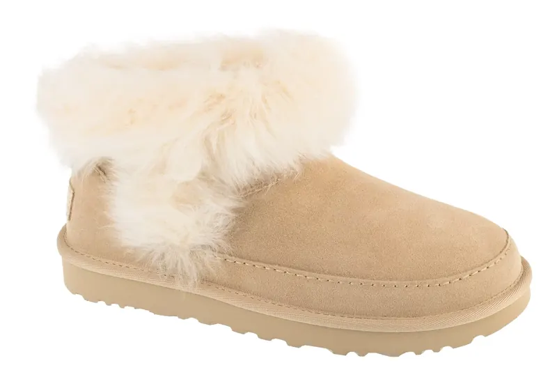 UGG Classic Ultra Mini Chalet 1173832-SNDCS, Damskie, Brązowe, buty zimowe, skóra naturalna, rozmiar: 40