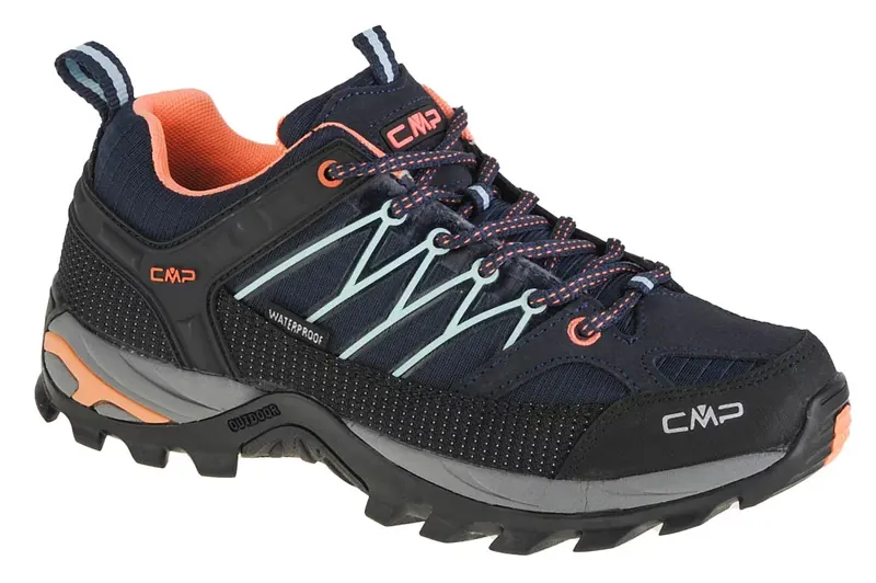 CMP Rigel Low Wmn 3Q54456-92AD, Damskie, Granatowe, buty trekkingowe, skóra zamszowa, rozmiar: 37