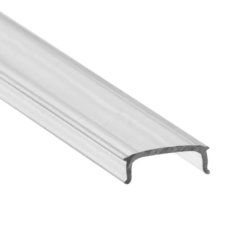 Osłona profilu SLC A1/A2/A3/A4/A5, 2 m, przezroczysta, płaska