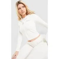Juicy Couture Bluza Rozpinana Z Kapturem Logo Jsy