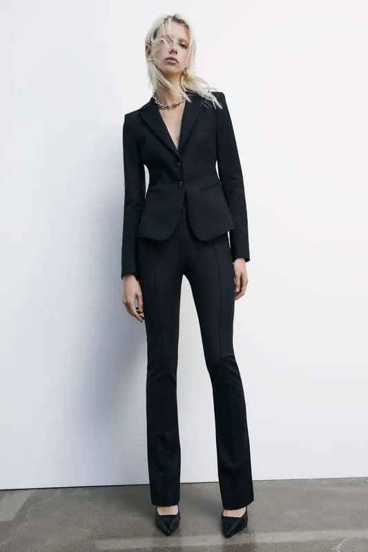 Spodnie Flare Slim