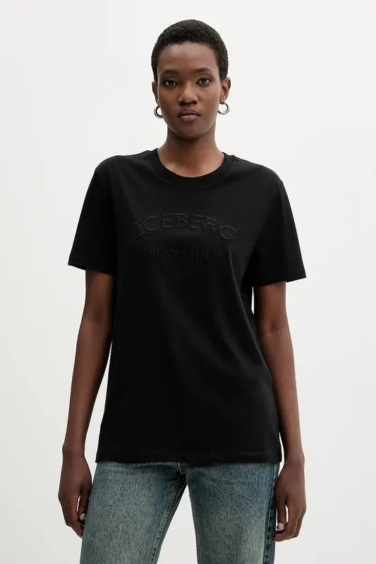 Iceberg t-shirt bawełniany