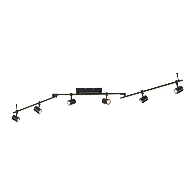 Paul Neuhaus Reflektor sufitowy LED Barik, 188 cm, regulowany