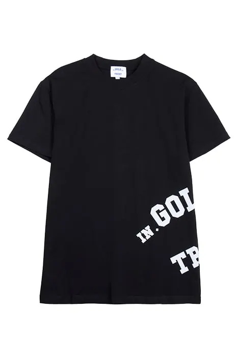 In Gold We Trust The Screw Teeblack Maat: XL | Tops Outlet | Unisex | Zwart