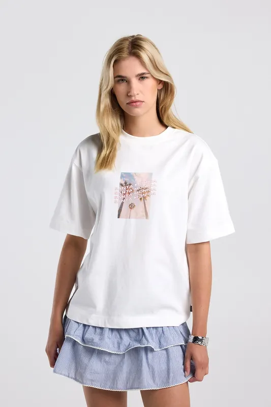 America Today Elva Off White Maat: M | Tops Outlet | Dames | Wit