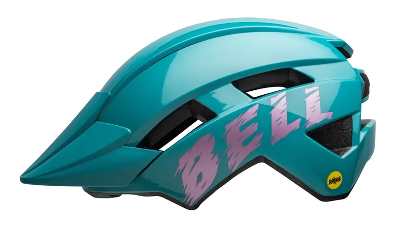 Kask dziecięcy BELL SIDETRACK II light niebieski różowy (50-57)