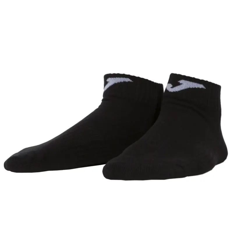 Joma Ankle Sock 400602-100, Unisex, Czarne, skarpetki, bawełna, rozmiar: 35-38