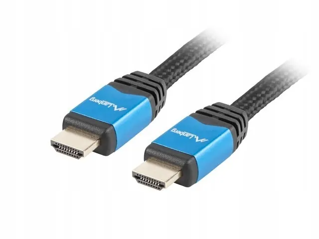 Kabel Lanberg Premium CA-HDMI-20CU-0030-BL (hdmi M Hdmi M 3m