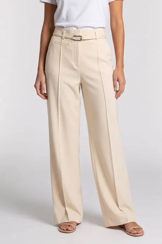 & Other Stories Pa Kyle Trousers Beige Maat: 36 | Pantalons Outlet | Dames | Beige
