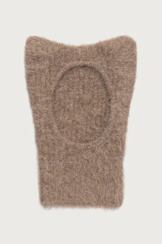 Maison Kitsuné  Fox Ears kominiarka z wełną alpaki