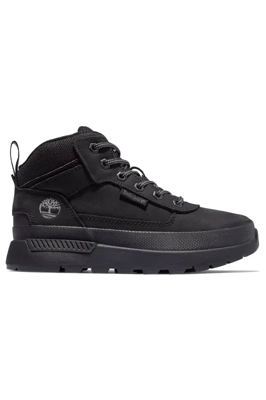 Timberland Field Trekker Mid Bungee Sneaker Jet Black Maat: 31 | Schoenen Outlet | kids | Zwart