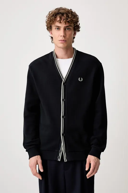 Fred Perry kardigan męski bawełniany