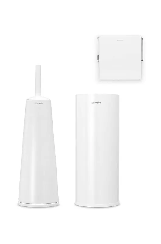 Brabantia zestaw akcesoriów łazienkowych ReNew 3-pack