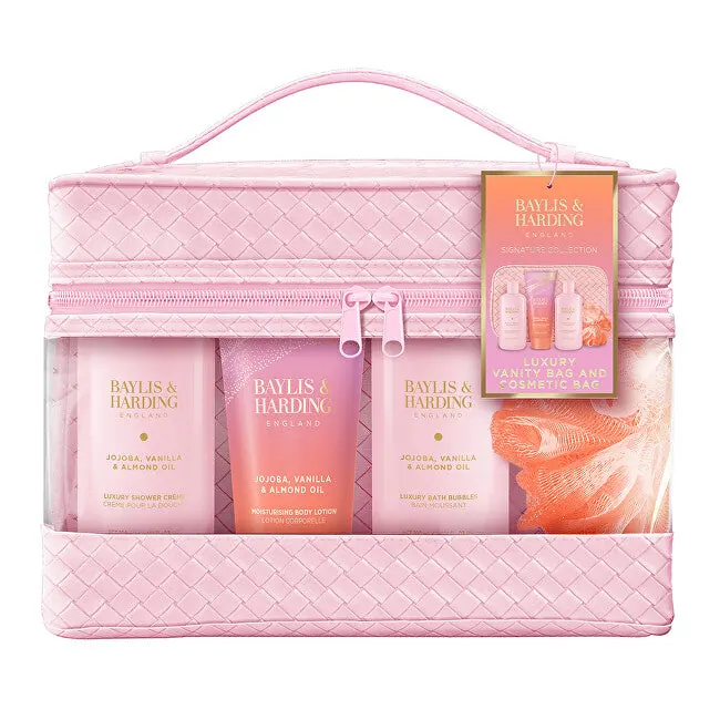 Baylis & harding Zestaw prezentowy Jojoba, Wanilia i Olej Migdałowy Zestaw 4 sztuk