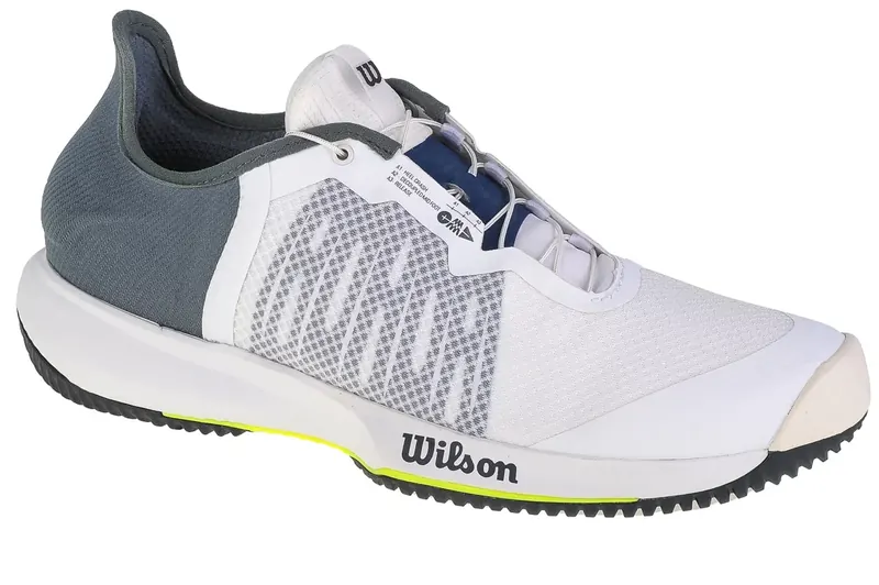 Wilson Kaos Rapide M WRS327040, Męskie, Białe, buty do tenisa, tkanina, rozmiar: 49 1/3