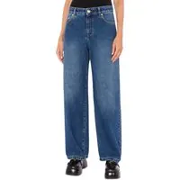 Moschino Teddy Bear Button Denim Trousers Blue Maat: 44 | Jeans Outlet | Dames | Blauw
