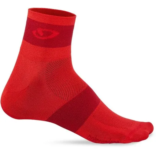 Skarpety GIRO COMP RACER bright czerwony ciemny (L (43-45))