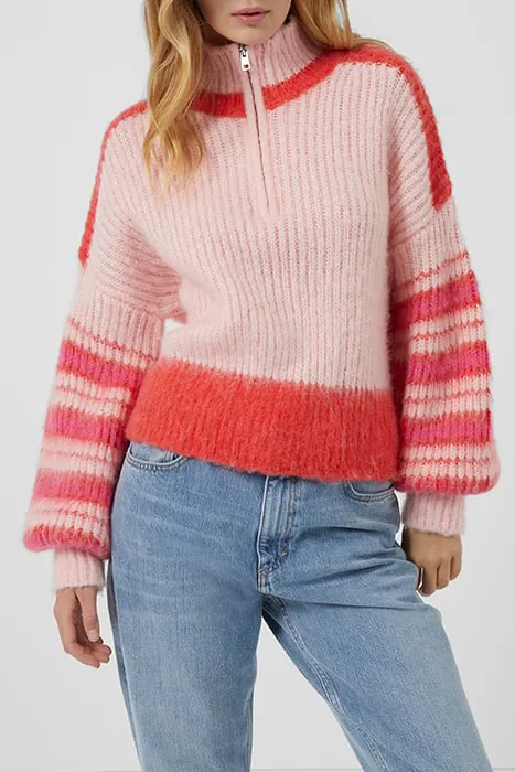 French Connection Nika Half Zip Misc. Maat: XS | Gebreide Truien Outlet | Dames