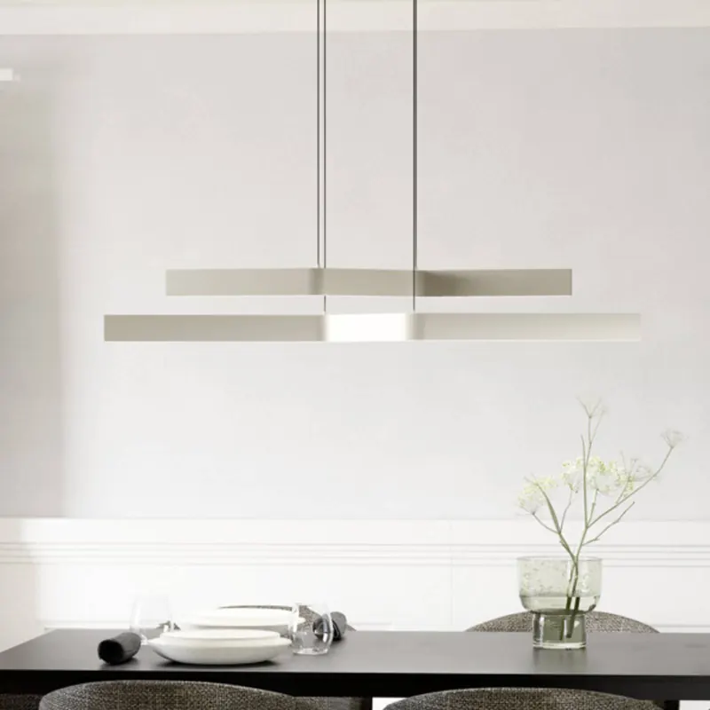 Żyrandol LED EGLO PLAYITAS, nikiel, 120 cm, 2-punktowy, CCT
