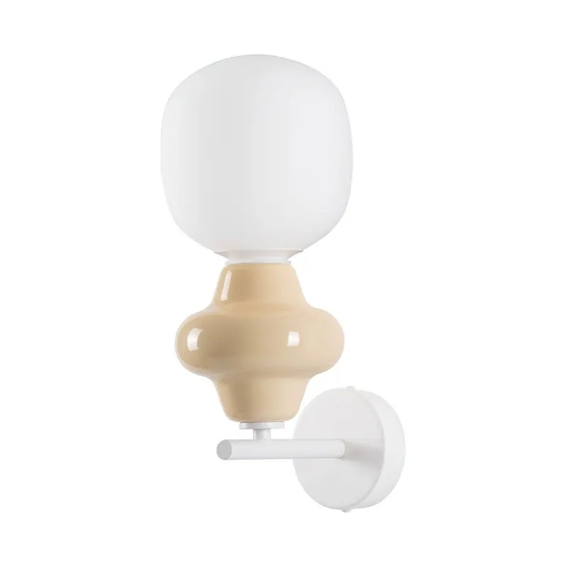 Biały kinkiet ceramiczny Clio – Nova Luce