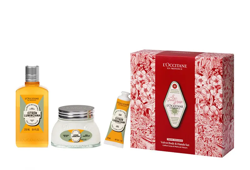 L'occitane Zestaw upominkowy do ciała i dłoni en provence Velvet