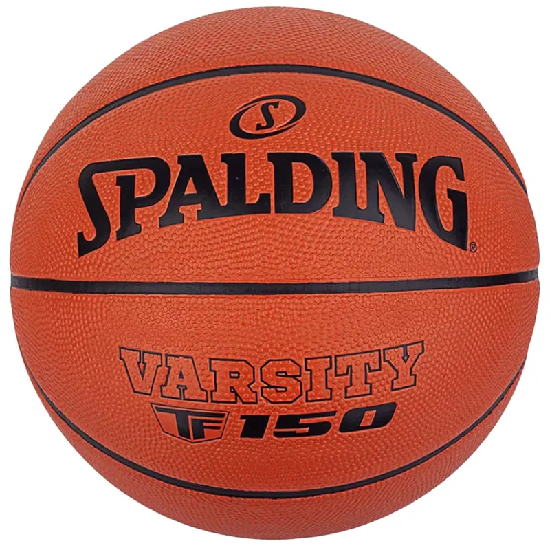 Spalding Varsity TF-150 Ball 84324Z, Unisex, Pomarańczowe, piłki do koszykówki, Guma, rozmiar: 7