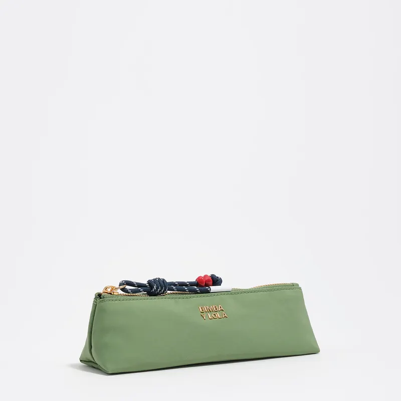 Etui nylon zielone