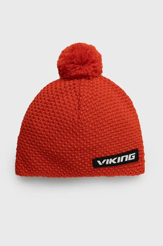 Viking czapka z pomponem z wełną