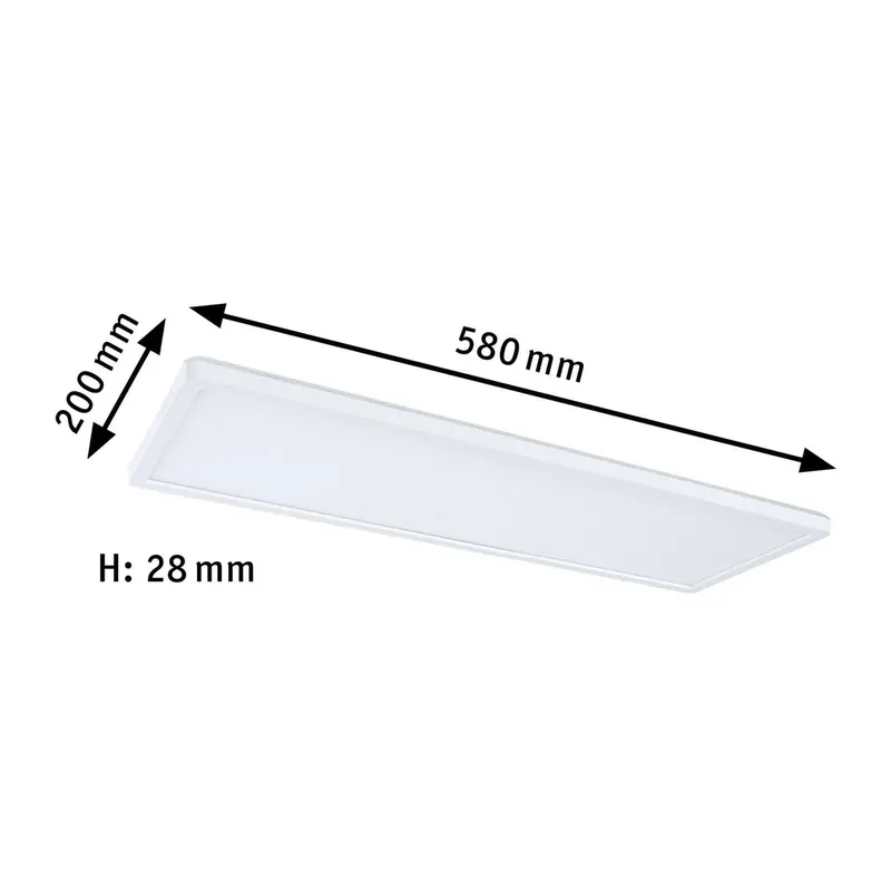 Paulmann Atria Shine panel biały 830 58x20cm