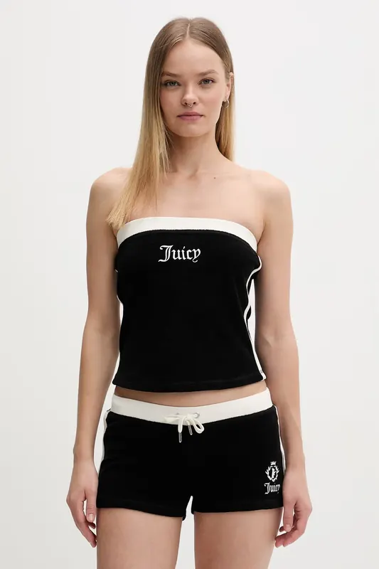 Juicy Couture top damski APPLIQUE BOOBTU