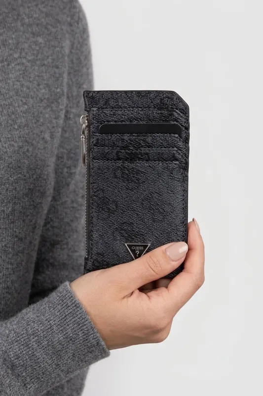 GUESS Vezzola Smart Billfo Black Maat: OS | Portemonnees Outlet | Heren | Zwart