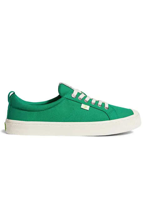 Cariuma Oca Low Green Canvas Sneaker Maat: 43 | Sneakers Outlet | Unisex | Groen