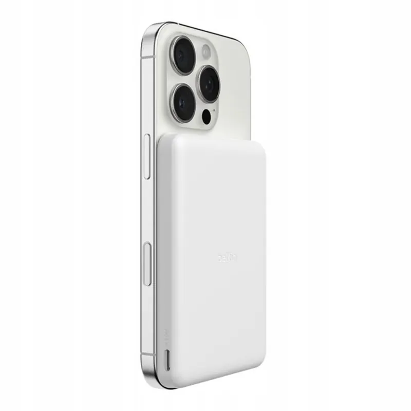 Belkin Boost Charge Slim Magnetic Powerbank 5K White BPD010hqWH