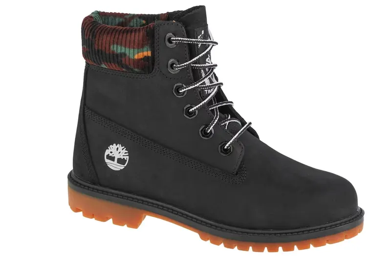 Timberland Heritage 6 W A2M7T, Damskie, Czarne, trapery, nubuk, rozmiar: 37
