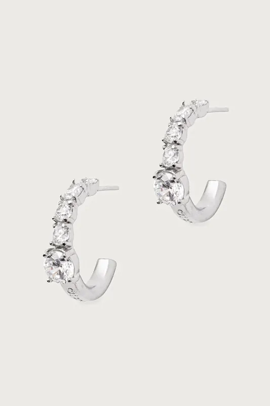 Guess kolczyki damskie ze stali nierdzewnej PIERCING STUDIO