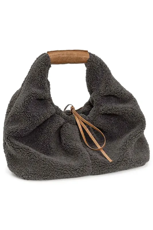 Josephine & Co Sherpa Bag Steel Grey Maat: OS | Handtassen Outlet | Dames | Grijs
