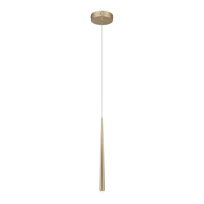 Lampa wisząca LED w kolorze złota ø 14 cm Cala – Trio Select