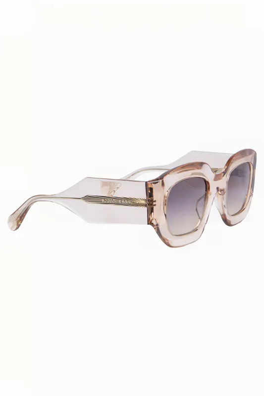 Scotch & Soda Eyewear Aviv Ss7029 247 Crytstal Beige 51/26-140 Maat: OS | Zonnebrillen Outlet | Dames | Roze