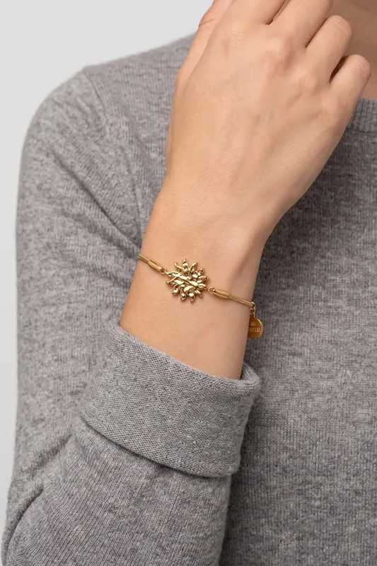 PURELEI Iconic Sun Armband Gold Maat: OS | Armbanden Outlet | Dames | Goud