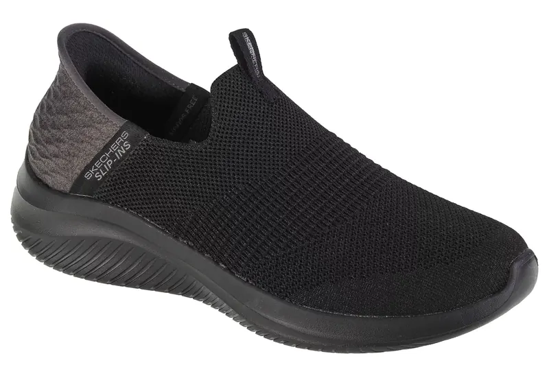 Skechers Slip-Ins Ultra Flex 3.0 Smooth Step 149709-BBK, Damskie, Czarne, buty sneakers, tkanina, rozmiar: 41